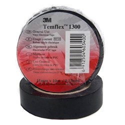 Obrázky: 3M Temflex 1300 Elektroizolační páska černá